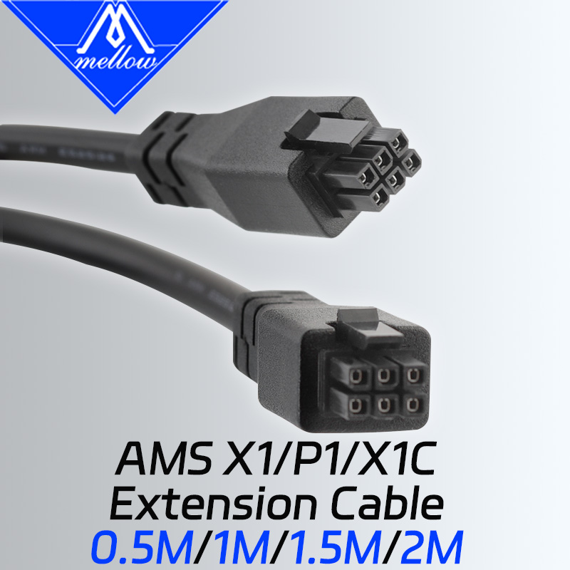 3D Printing Laboratory - Kabel Ekstensi 6-Pin Premium Mellow untuk