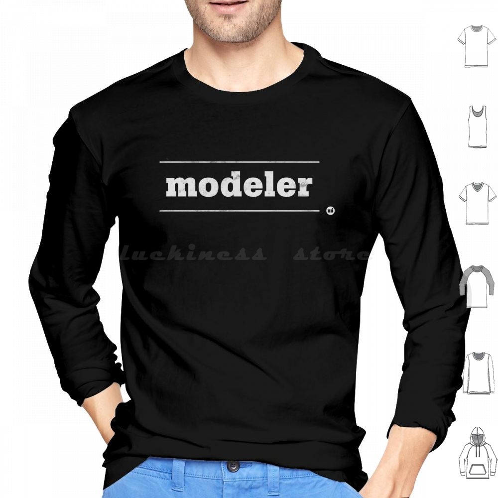3D Printing Zbrush - Modeler Hoodies Lengan Panjang 3d Model