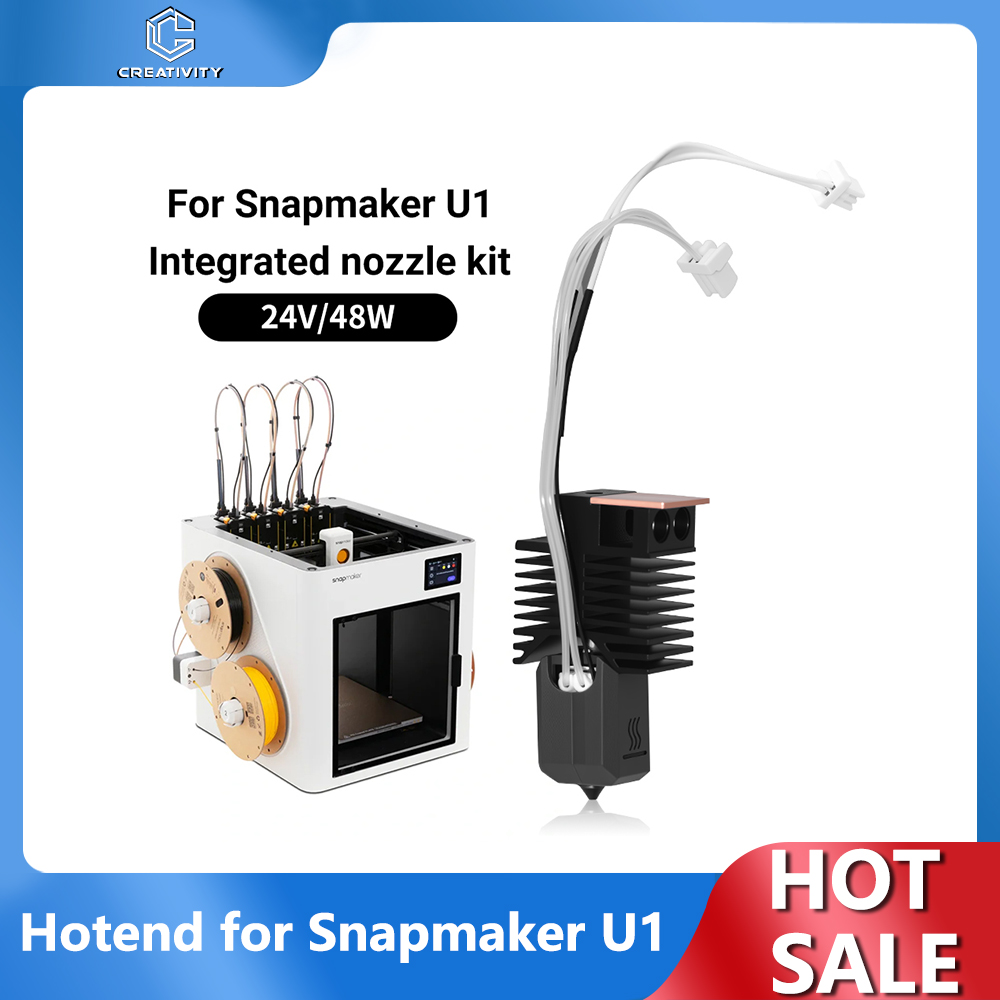 3D Printing Output - Snapmaker U1 0.2/0.4/0.6/0.8mm Hotend Rakitan Lengkap