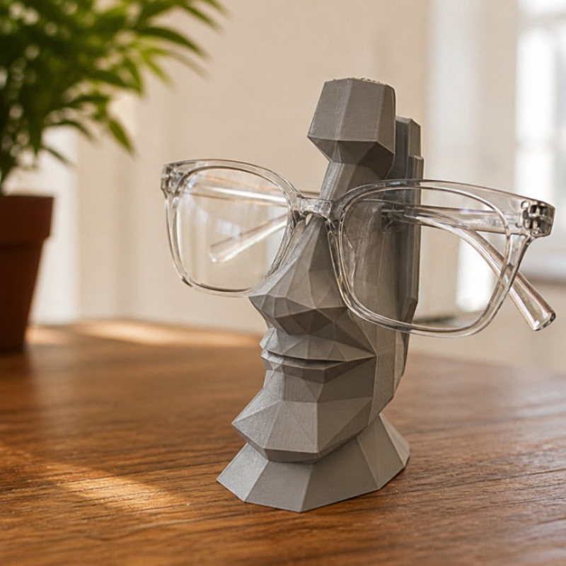 3D Printing Glasses Frames - Bingkai Kacamata Stone Man Solusi Penyimpanan