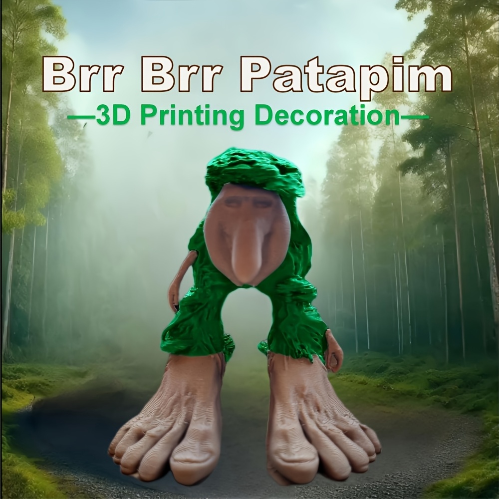 3D Printing Viral - Cetakan 3D Koleksi Brr Brr Patapim