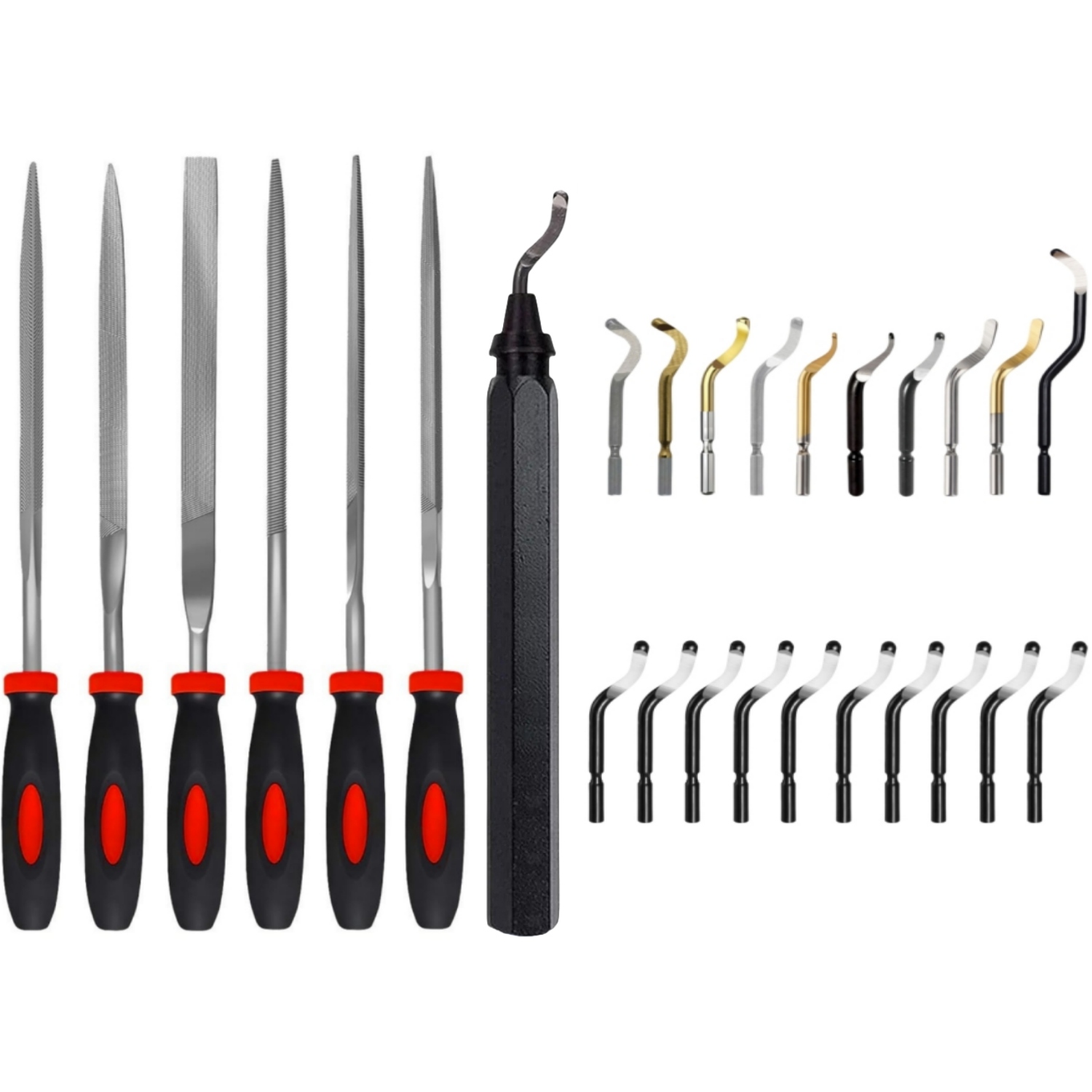 3D Printing File Free - 27PCS Set Alat Penghilang Serat Kasar