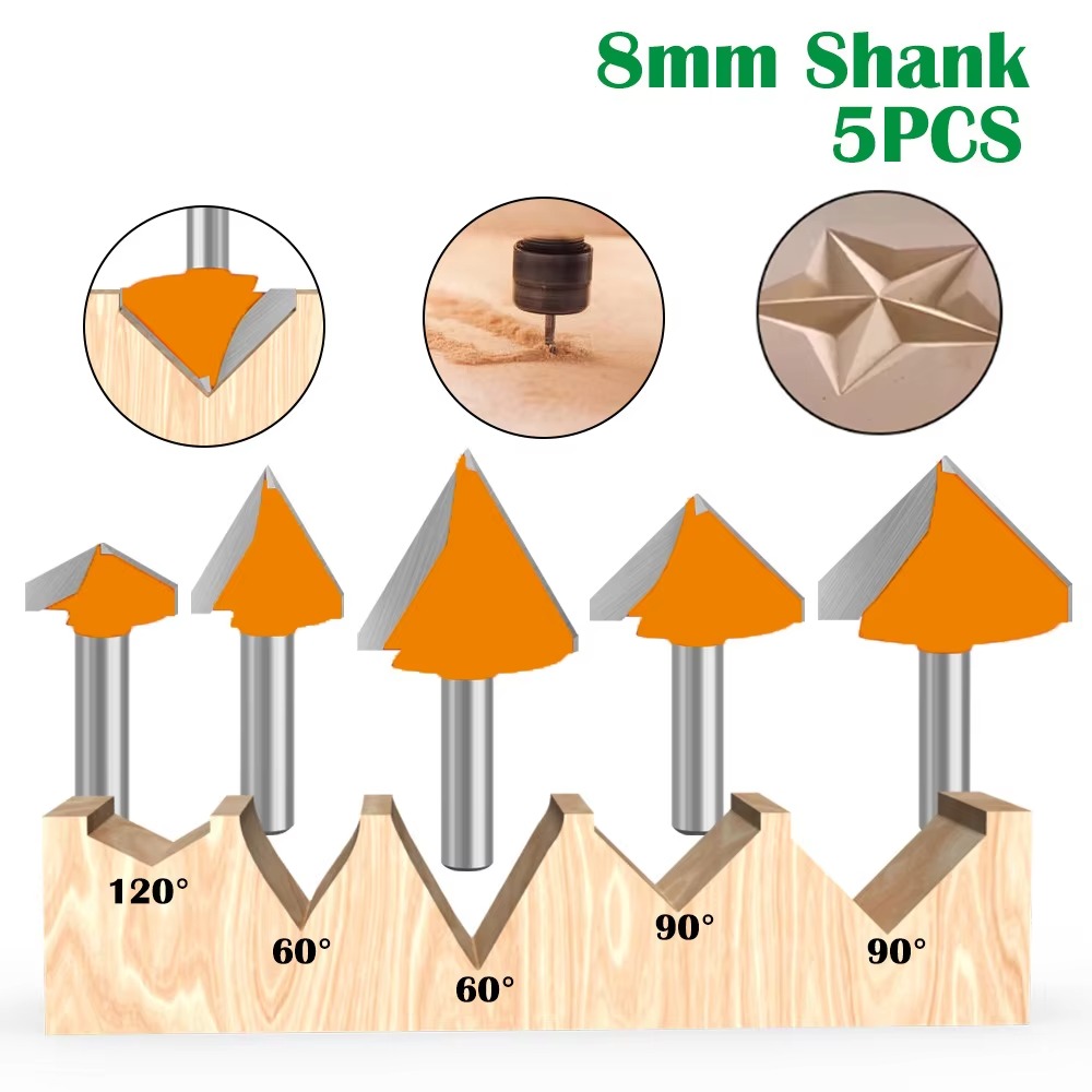 1PC 8MM Shank Milling Cutter A - 3D Printing Online ulasan dan harga