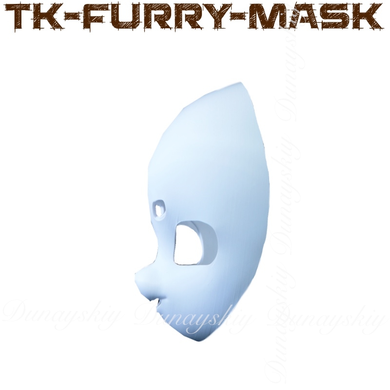 Halloween Anime TK-furry-mask  - 3D Printing Technology ulasan dan harga
