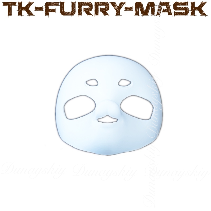 Halloween Anime TK-furry-mask  - 3D Printing Technology ulasan dan harga