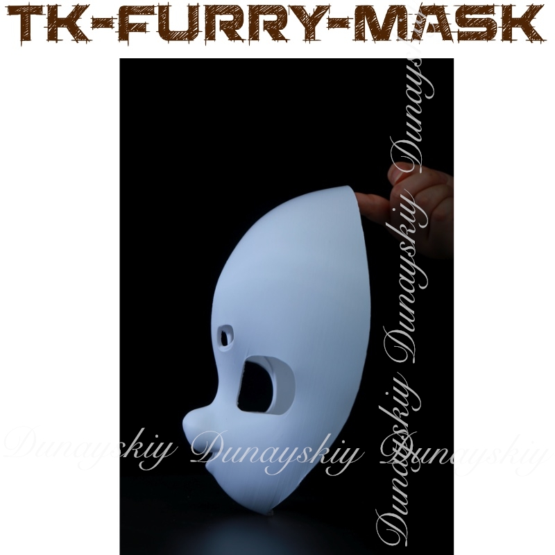 Halloween Anime TK-furry-mask  - 3D Printing Technology ulasan dan harga