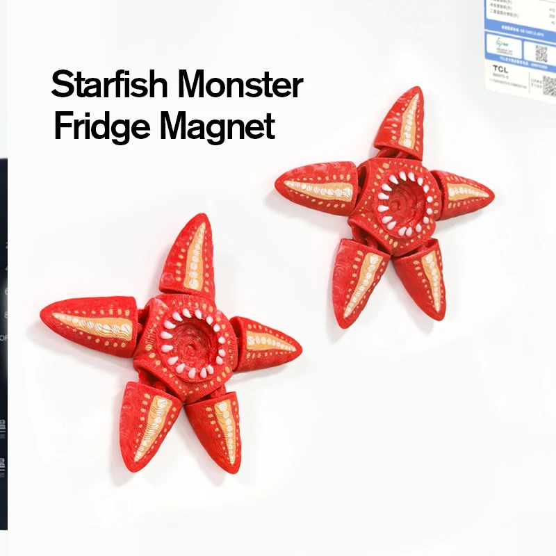 Magnet Kulkas Bintang Laut Mon - 3D Printing Viral ulasan dan harga