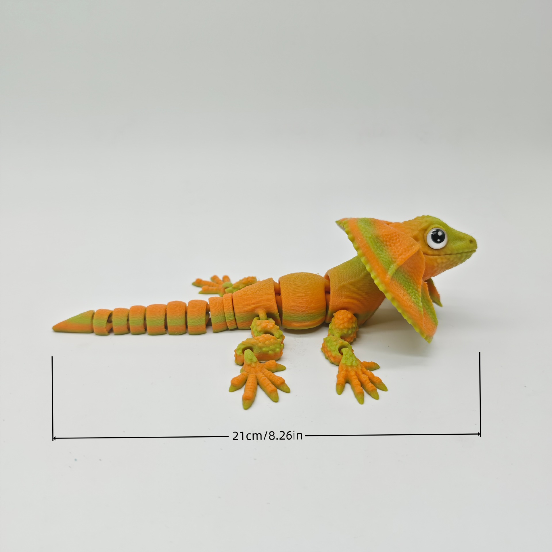 Ornamen mainan kreatif trendi  - 3D Printing Lizard ulasan dan harga