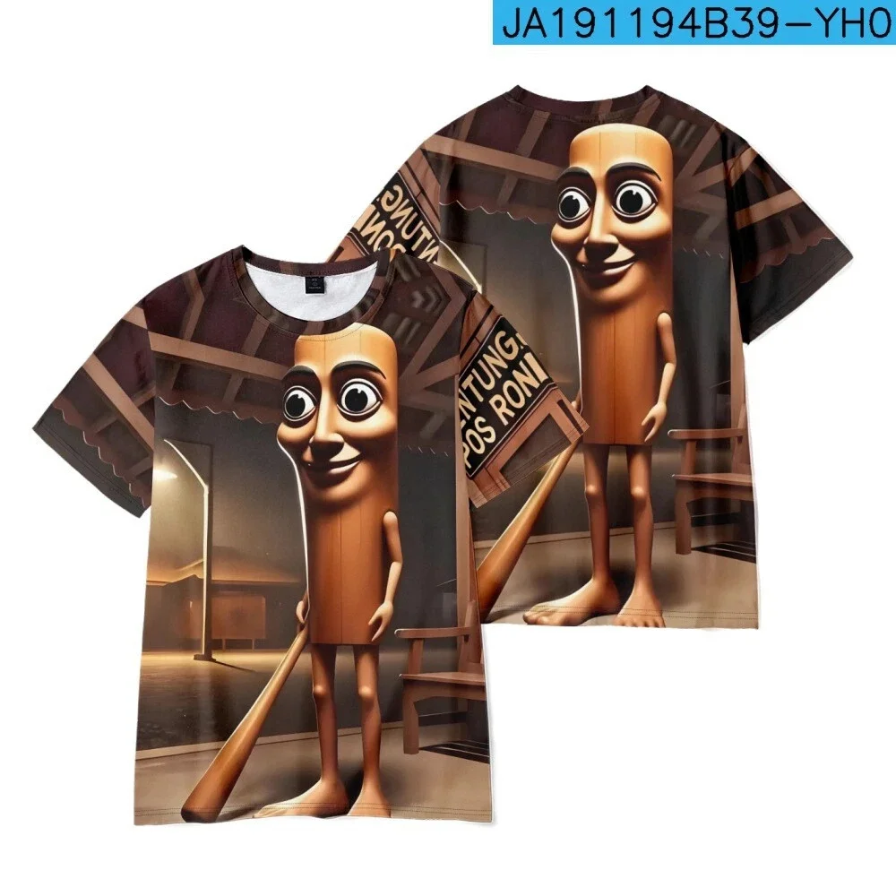 Kaos 3D Print Kartun Viral Sah - 3D Printing Viral ulasan dan harga