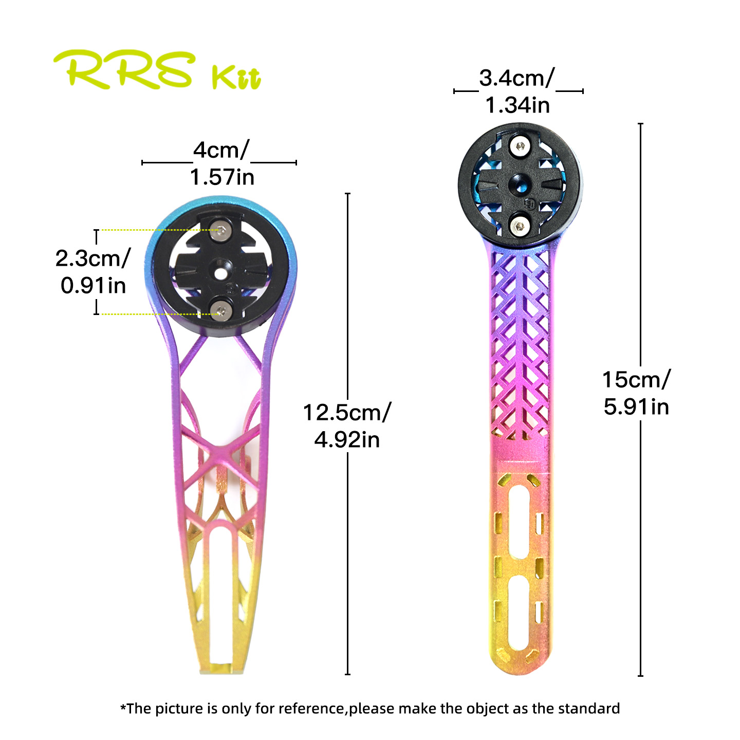 RRSKIT Braket Perpanjangan War - 3D Printing Titanium ulasan dan harga