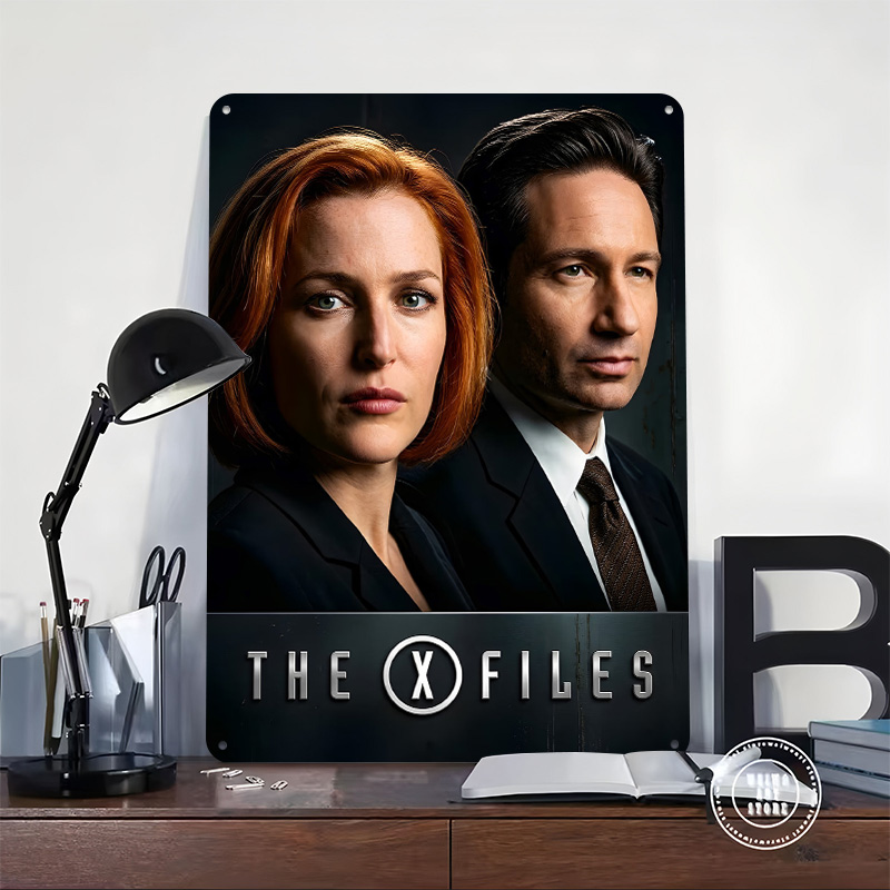 Poster Film X-Files Retro 3D C - 3D Printing File Free ulasan dan harga