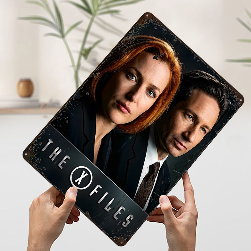 Poster Film X-Files Retro 3D C - 3D Printing File Free ulasan dan harga