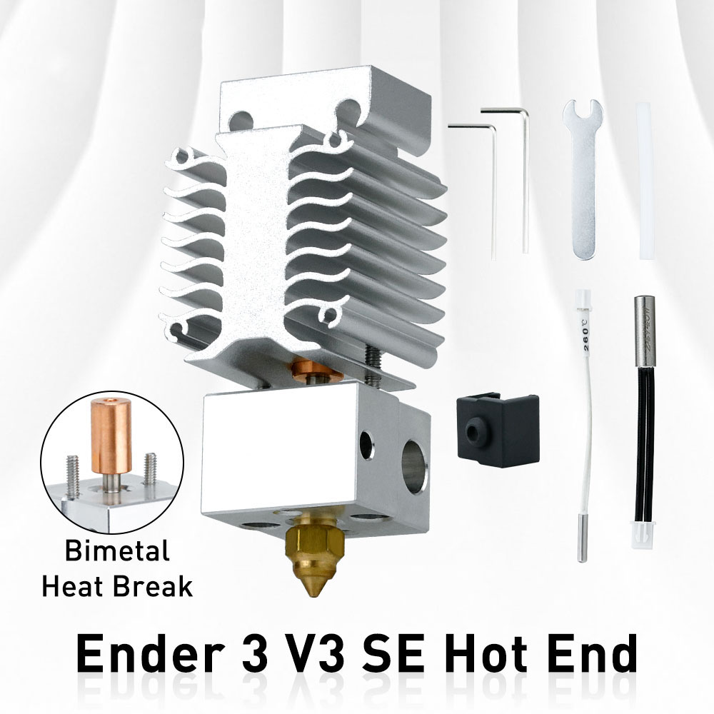 Hotend Kit untuk Ender 3 V3 SE - 3D Printing Titanium ulasan dan harga