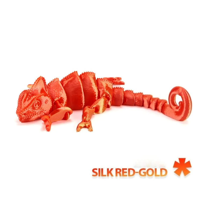 Fashion 3D Cetak Naga Bunglon  - 3D Printing Lizard ulasan dan harga