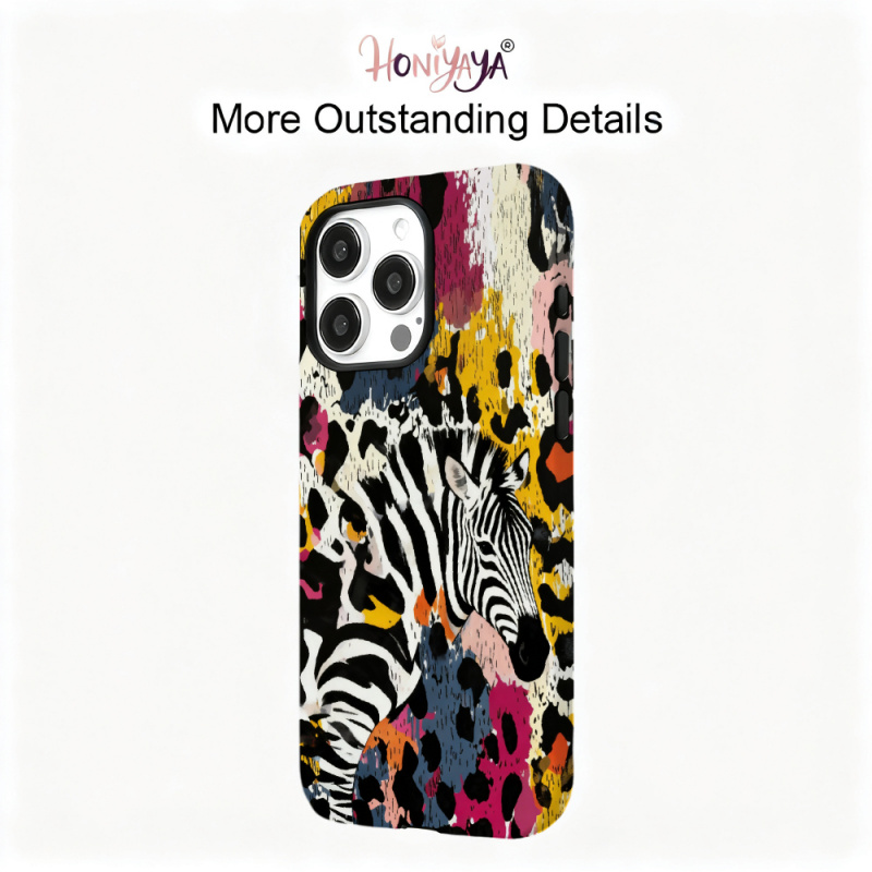 Casing Ponsel Motif Zebra Peny - 3D Printing Quotes ulasan dan harga