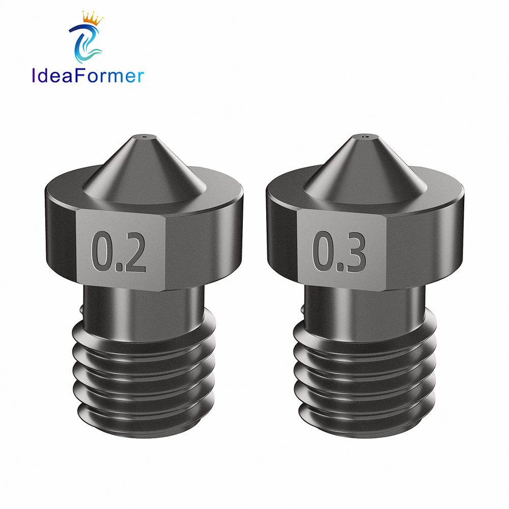 Nosel V6 Baja Keras 0.2/0.4/0. - 3D Printing Titanium ulasan dan harga