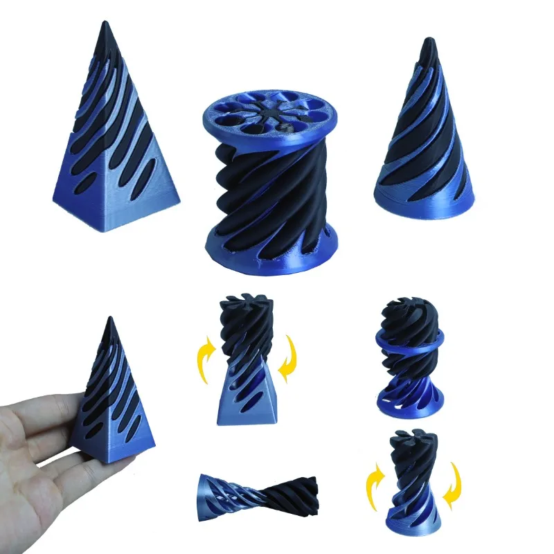 Kerucut Spiral 3D dicetak High - 3D Printing Technology ulasan dan harga