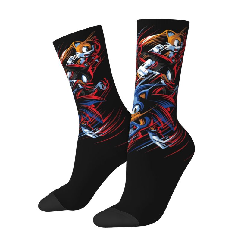 Kaos Kaki Fashion Custom Sonic - 3D Printing Games Free ulasan dan harga