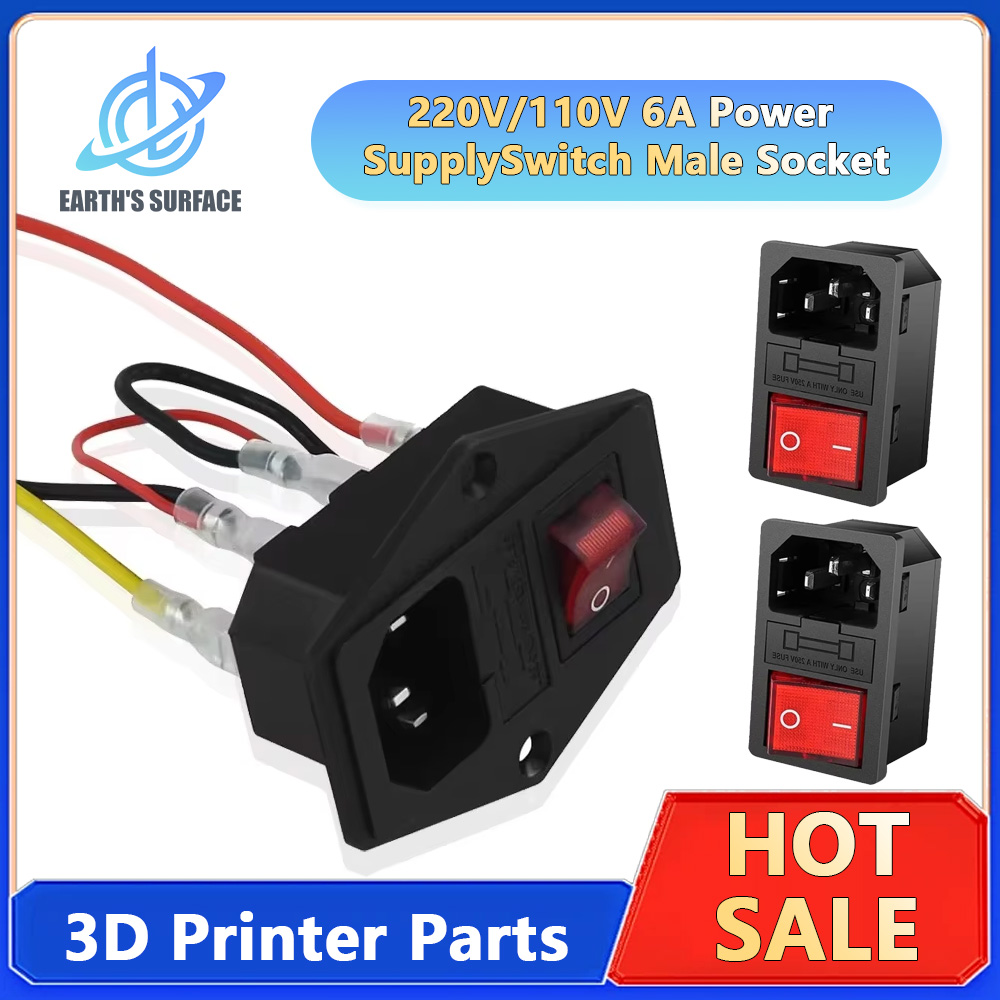 220V 110V 6A Sakelar Catu Daya - 3D Printing Output ulasan dan harga