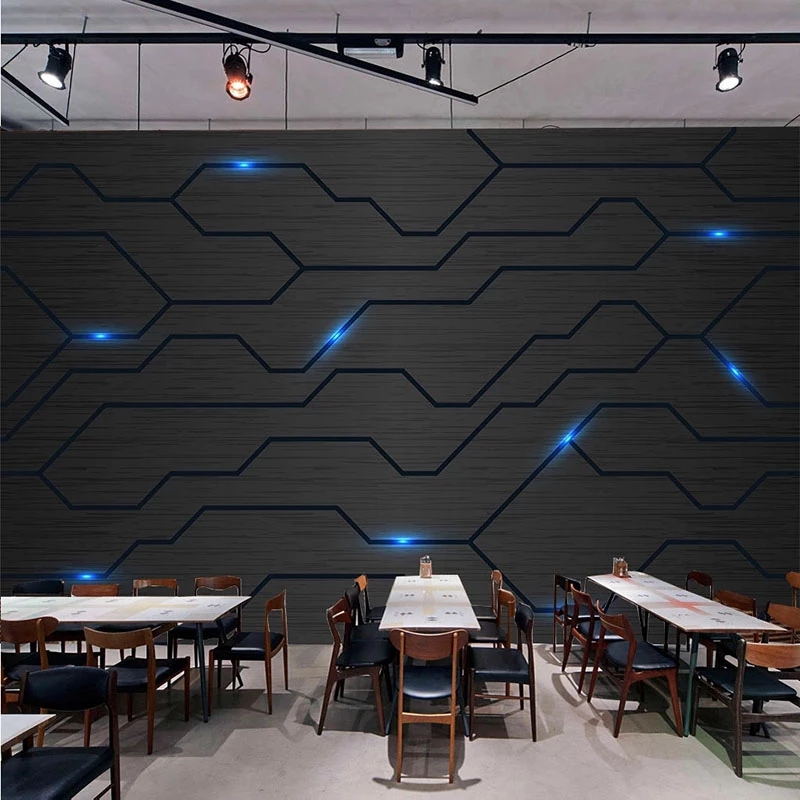 Wallpaper KTV Modern Wallpaper - 3D Printing Technology ulasan dan harga