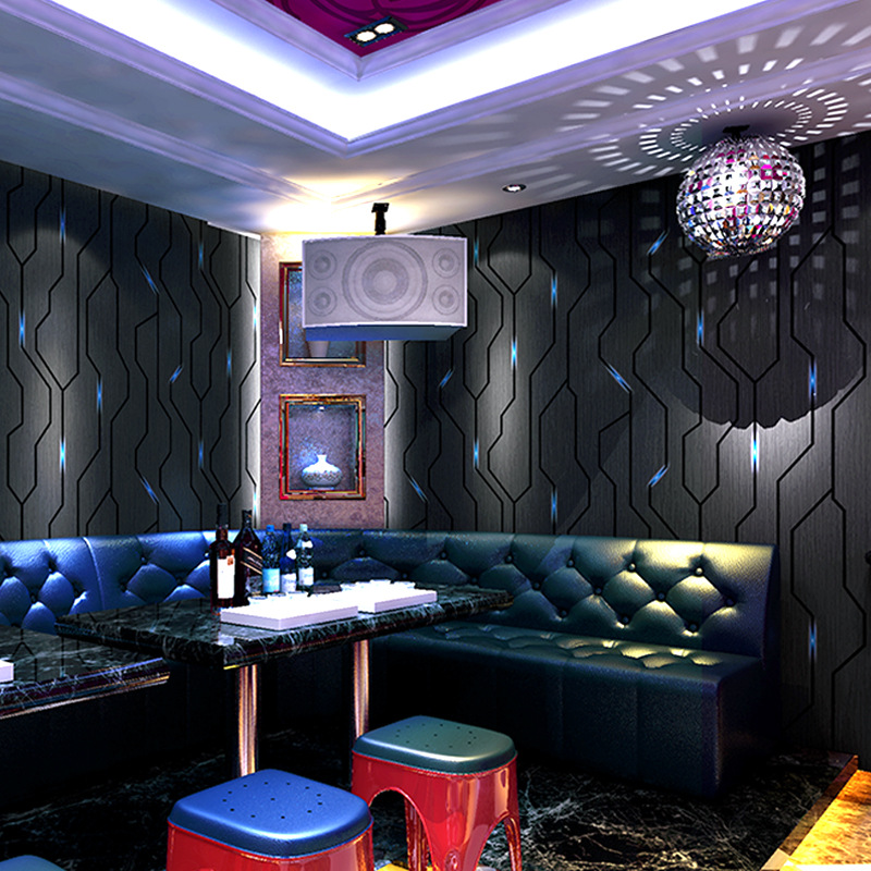 Wallpaper KTV Modern Wallpaper - 3D Printing Technology ulasan dan harga