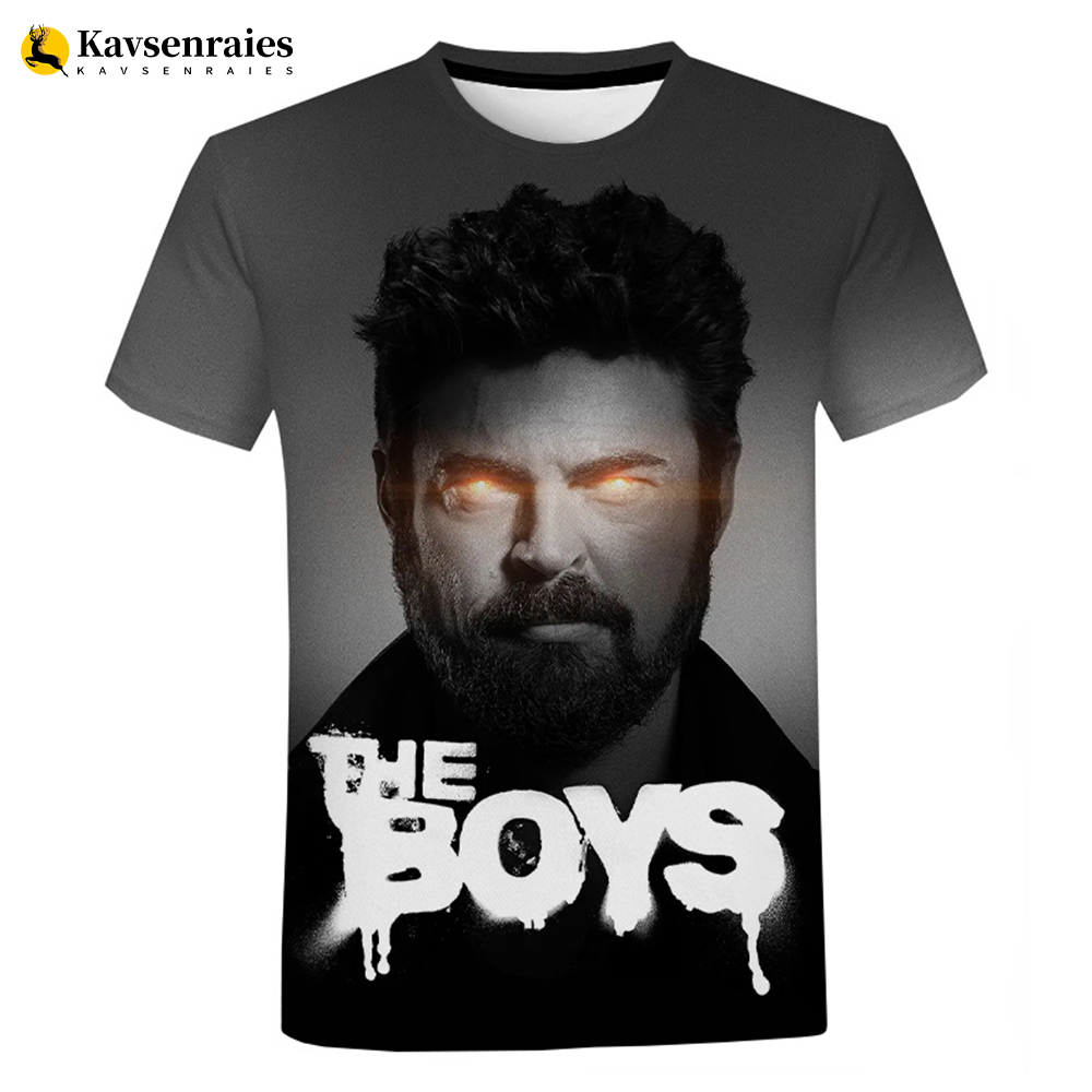 Kaus 3D Seri TV The Boys Musim - 3D Printing Online ulasan dan harga