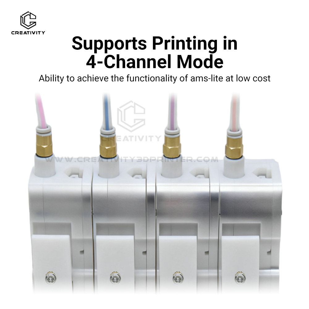 Pencetak 3D Multi Warna BMCU F - 3D Printing Output ulasan dan harga