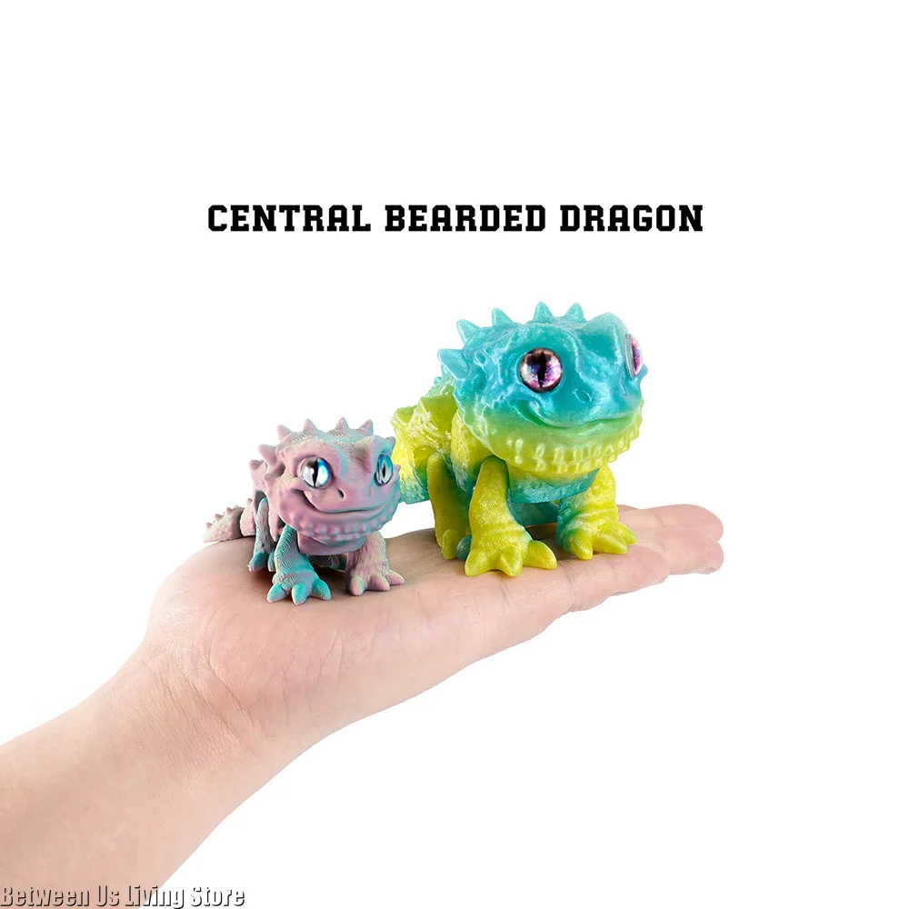 Model Mainan Cetak 3D Kadal Si - 3D Printing Lizard ulasan dan harga