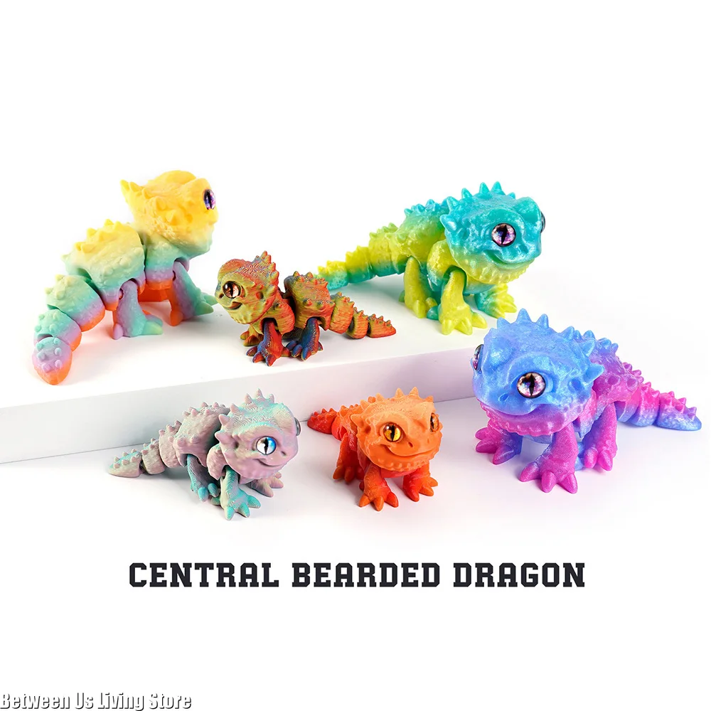 Model Mainan Cetak 3D Kadal Si - 3D Printing Lizard ulasan dan harga