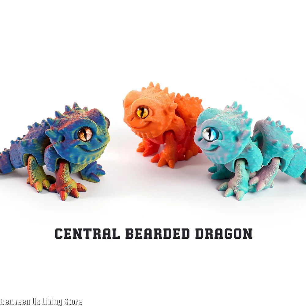 Model Mainan Cetak 3D Kadal Si - 3D Printing Lizard ulasan dan harga