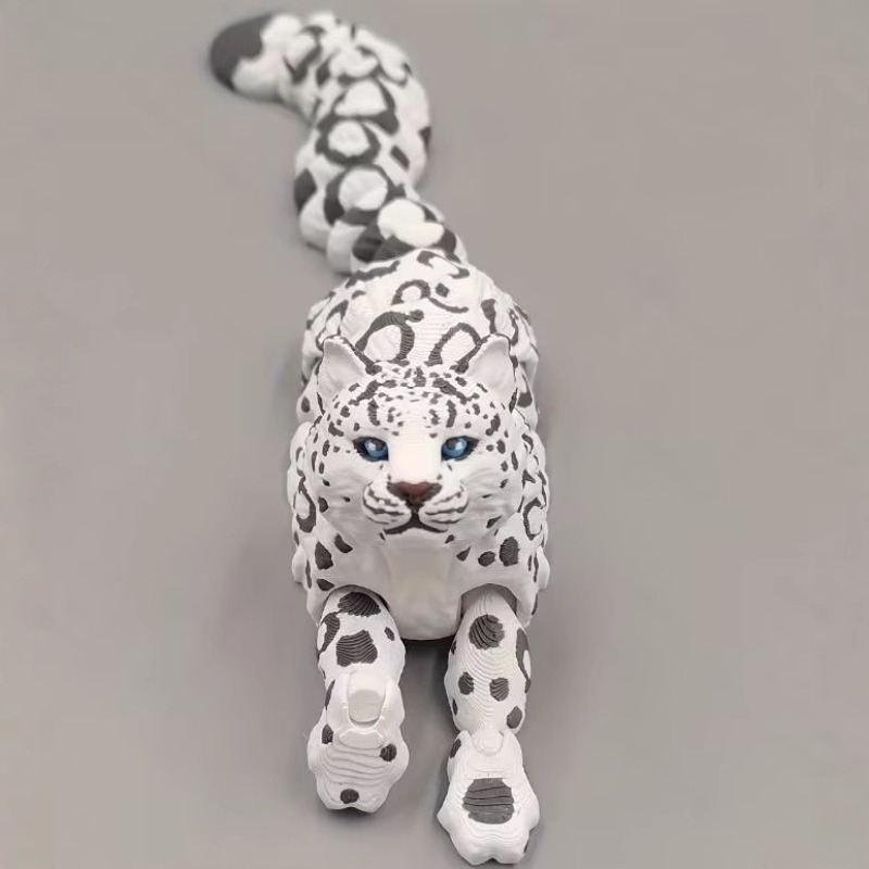 3D Dicetak Macan Tutul Salju M - 3D Printing Lizard ulasan dan harga