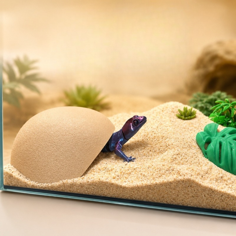 Kotak Persembunyian Reptil Cet - 3D Printing Lizard ulasan dan harga