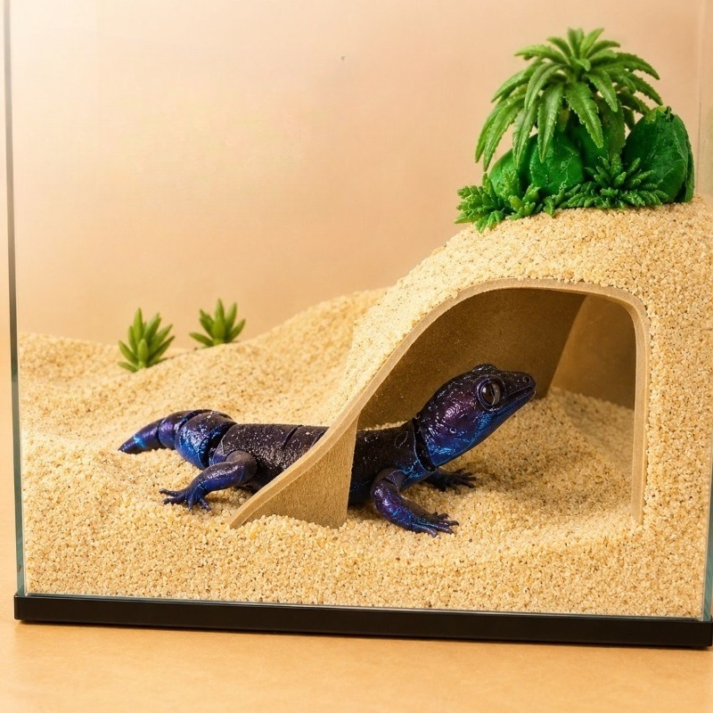 Kotak Persembunyian Reptil Cet - 3D Printing Lizard ulasan dan harga
