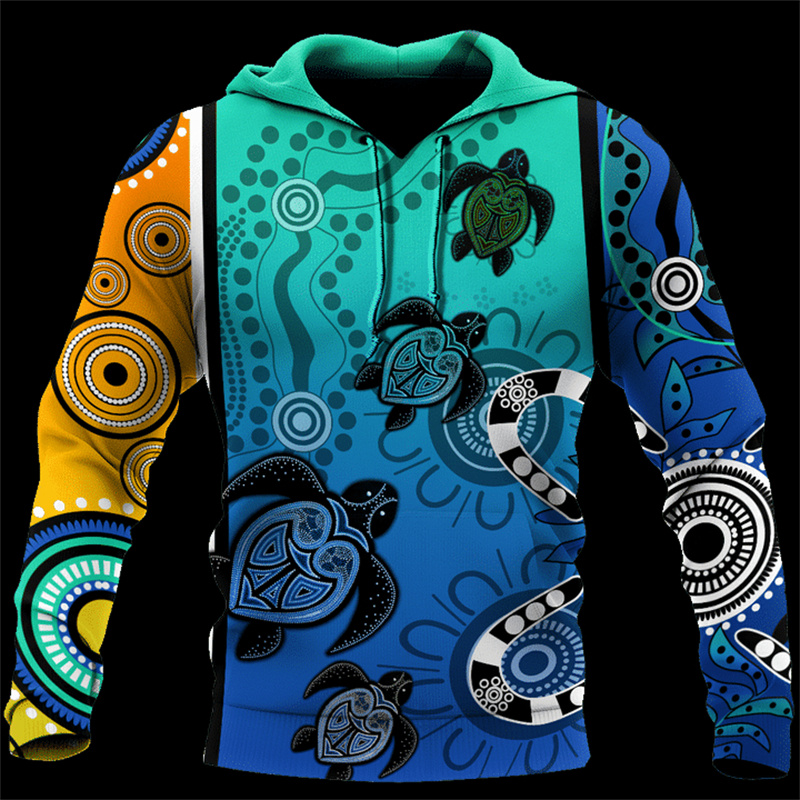Baru dalam Hoodies & Sweatshir - 3D Printing Lizard ulasan dan harga