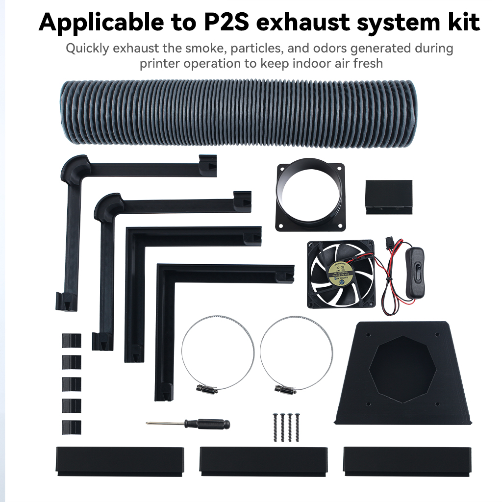 Kit Kipas Buang Eksternal untu - 3D Printing Laboratory ulasan dan harga