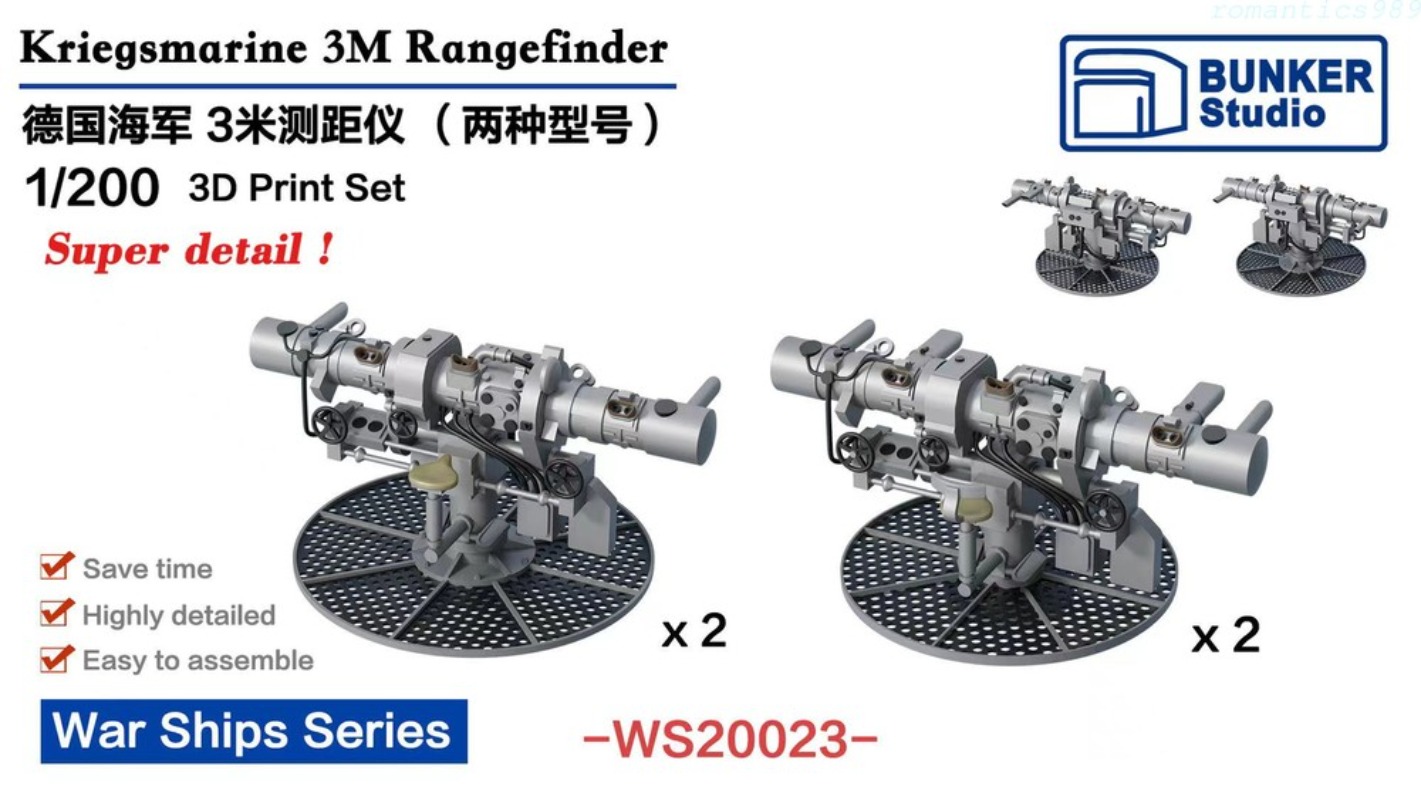 BUNKER Studio WS20023 1/200 Kr - 3D Printing And Additive Manufacturing ulasan dan harga