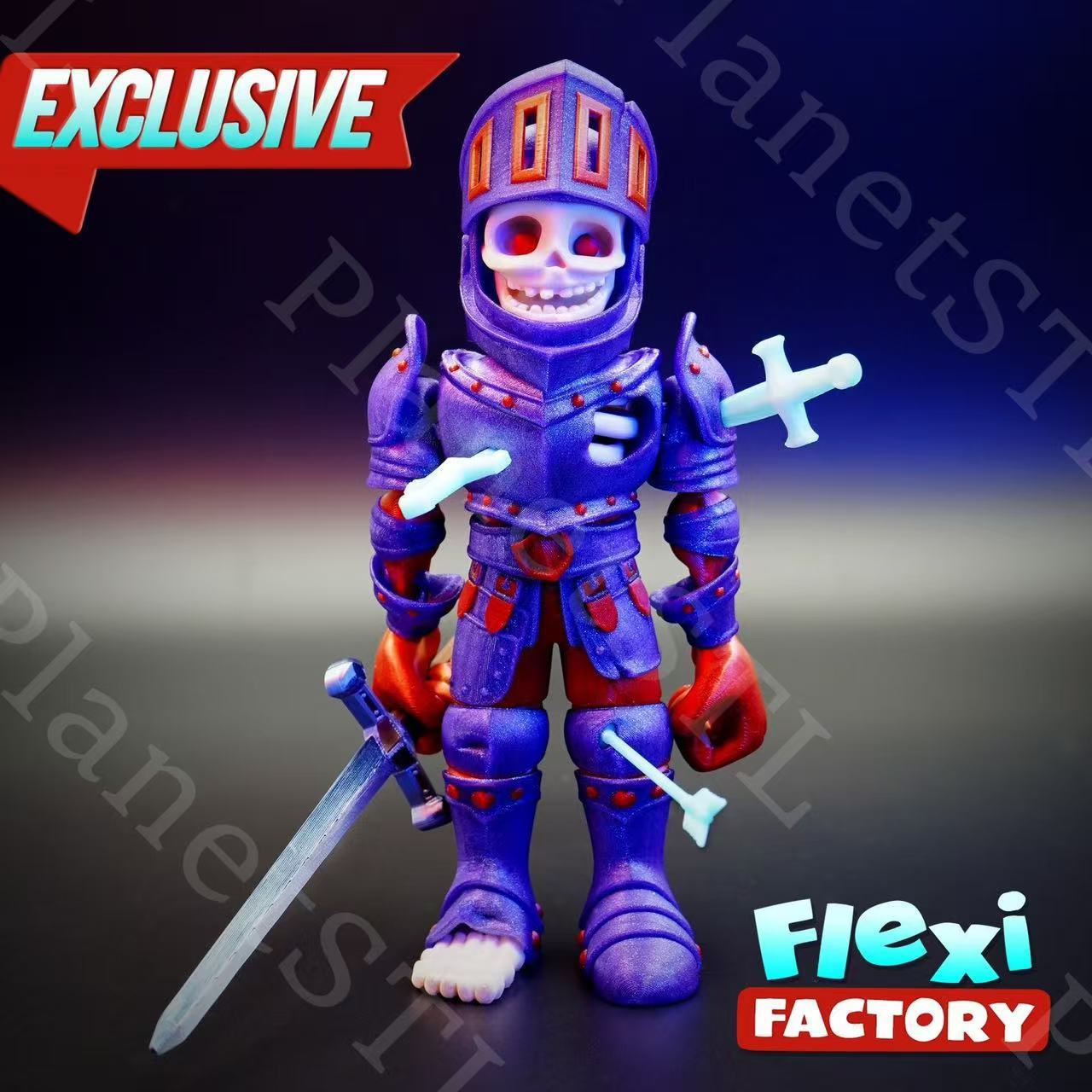 Figur Aksi Prajurit Kerangka & - 3D Printing Viral ulasan dan harga