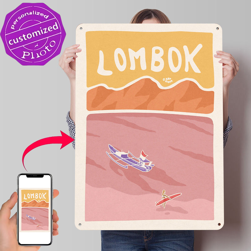 Poster Selancar Bali Lombok Re - 3D Printing Bali ulasan dan harga