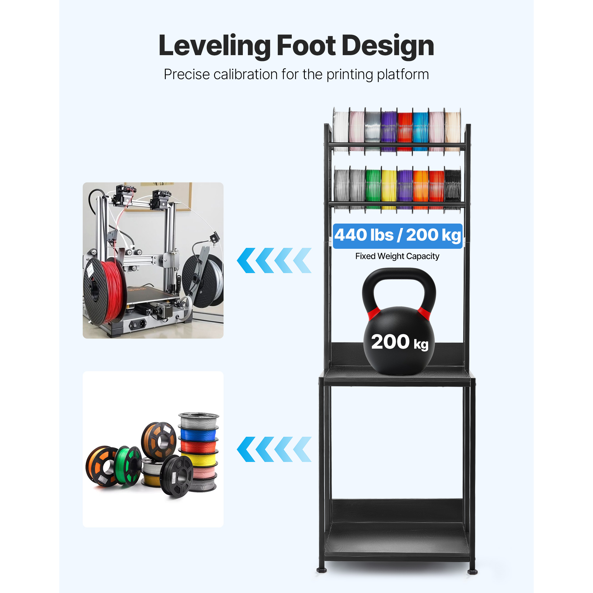 Rak Penyimpanan Filamen Printe - 3D Printing Online ulasan dan harga